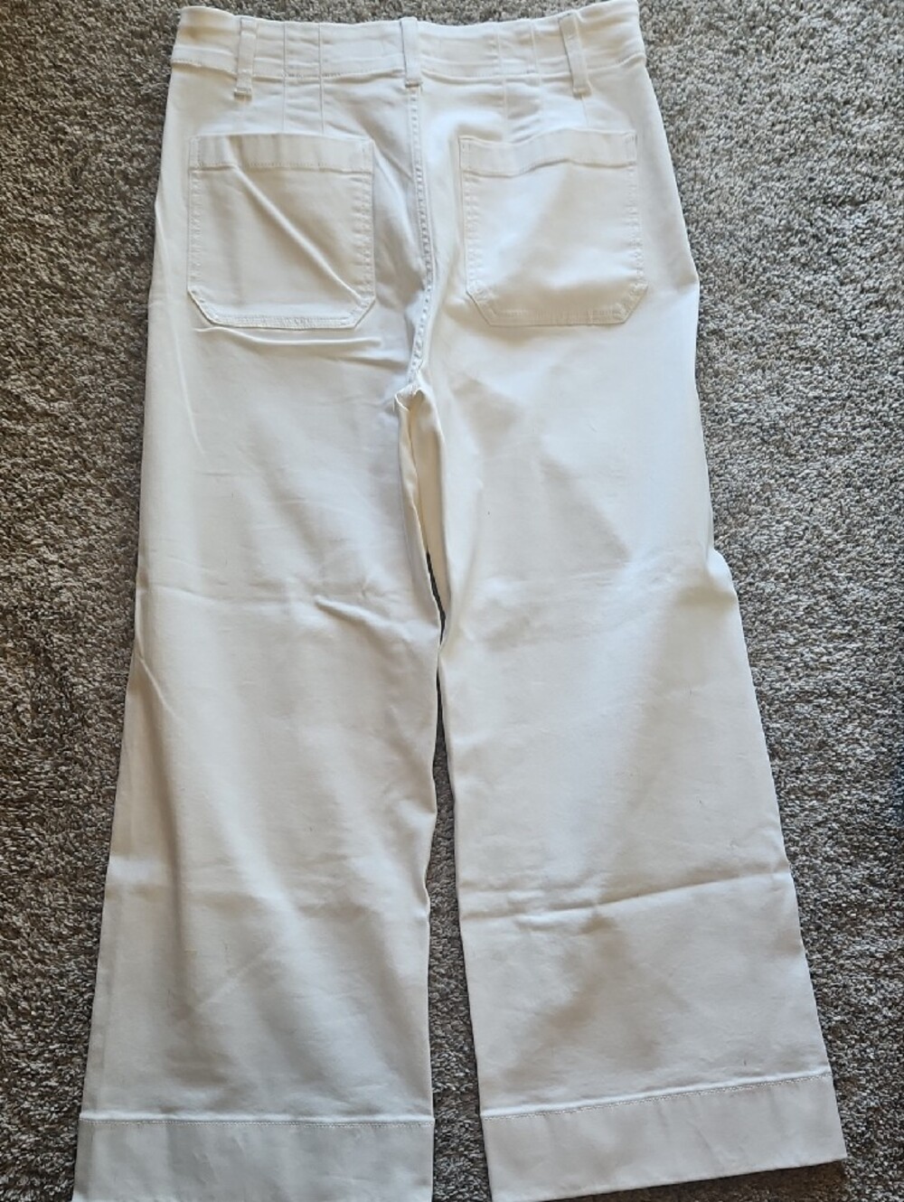 Lauren Conrad Off-White Wide-Leg Women’s Jeans - Picture 3 of 5
